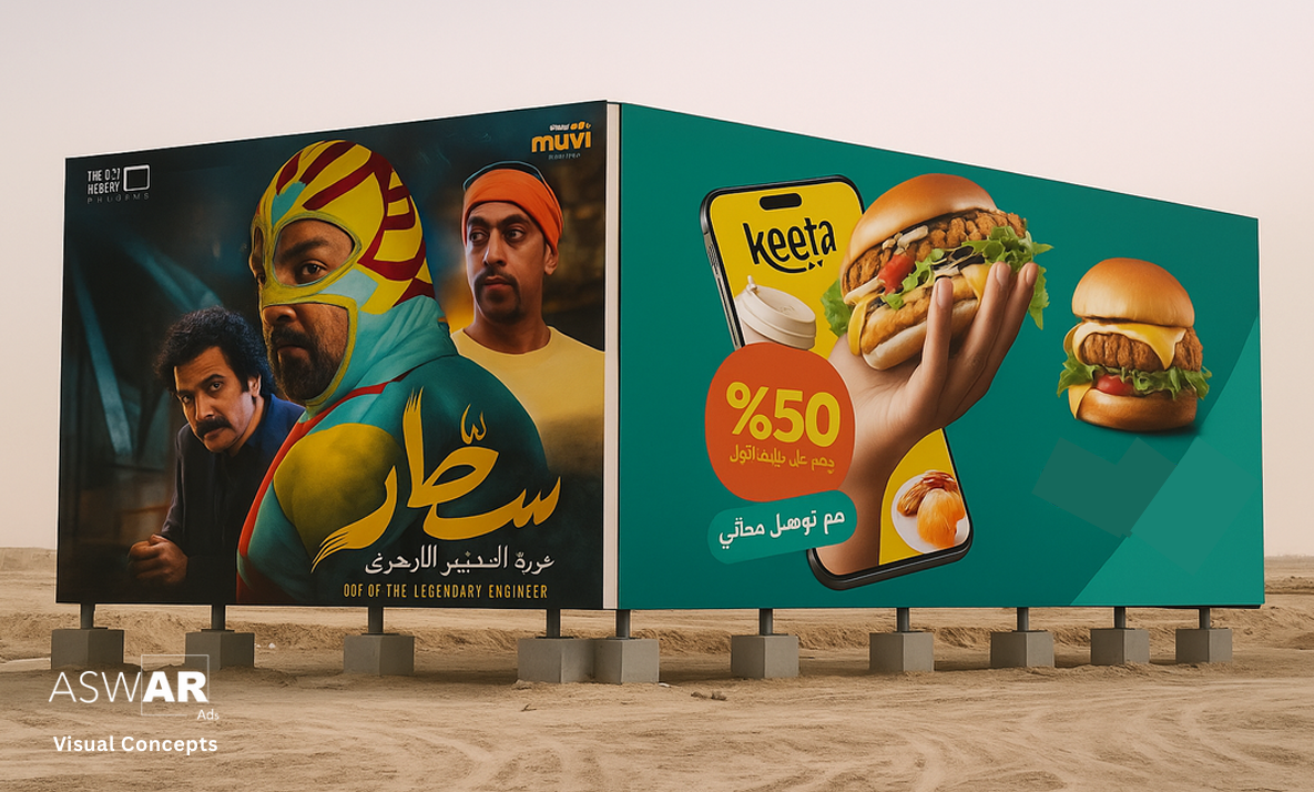إعلان سطار وكيتا - مفاهيم بصرية متنوعة