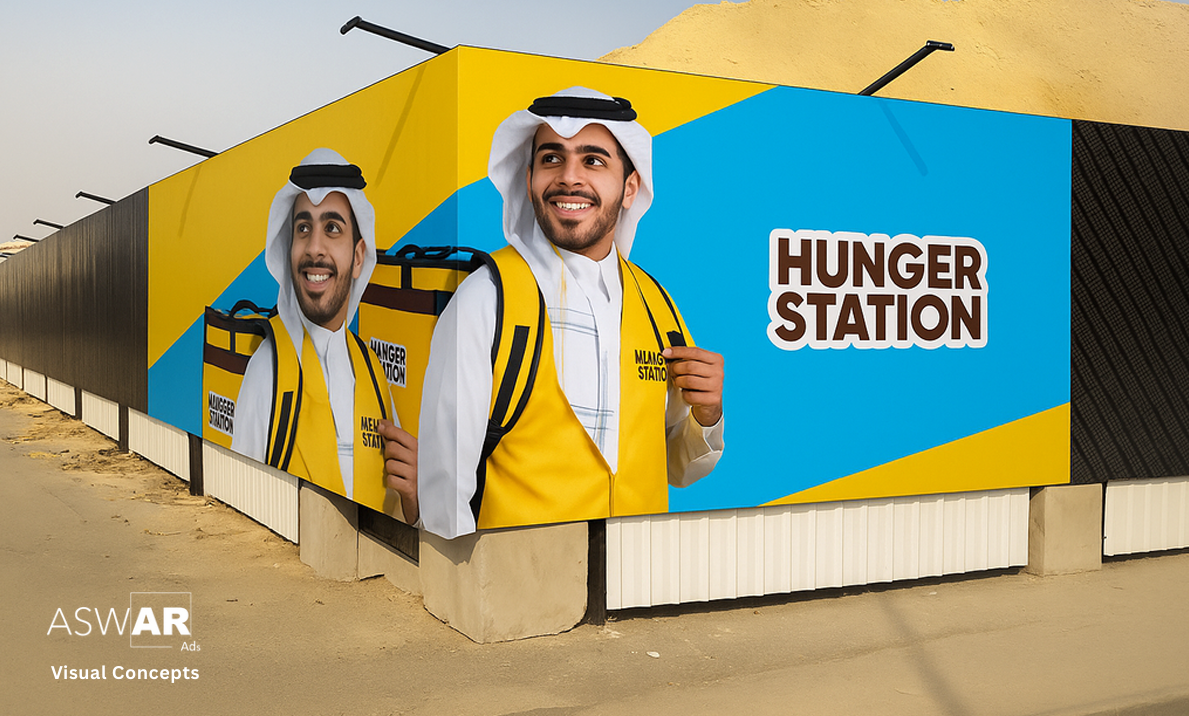 إعلان هنقرستيشن - تصميم محلي مميز